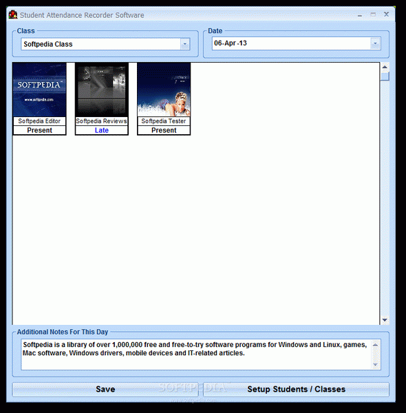 Student Attendance Recorder Software