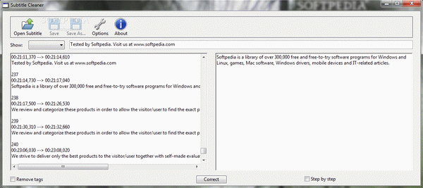Subtitle Cleaner
