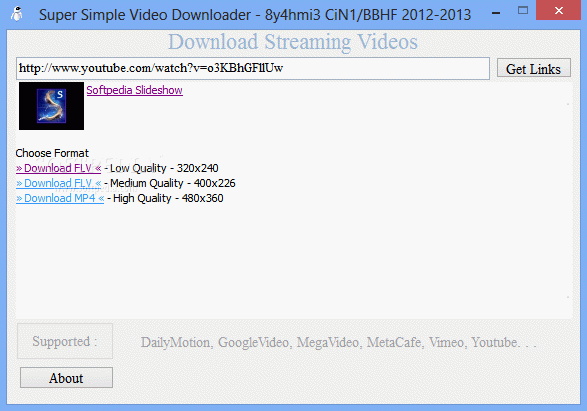 Super Simple Video Downloader
