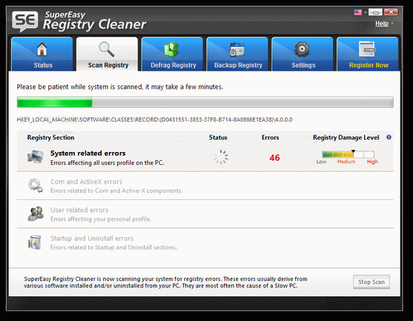 SuperEasy Registry Cleaner [DISCOUNT: 50% OFF]