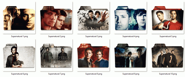 Supernatural Folder Icon