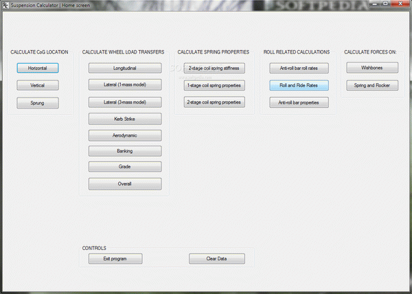 Suspension Calculator
