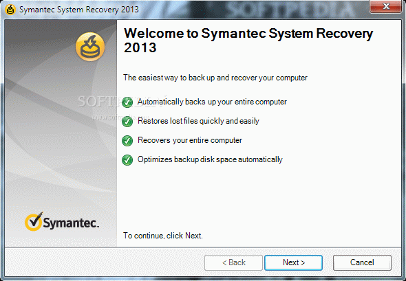 Symantec System Recovery (formerly Symantec Backup Exec System Recovery)