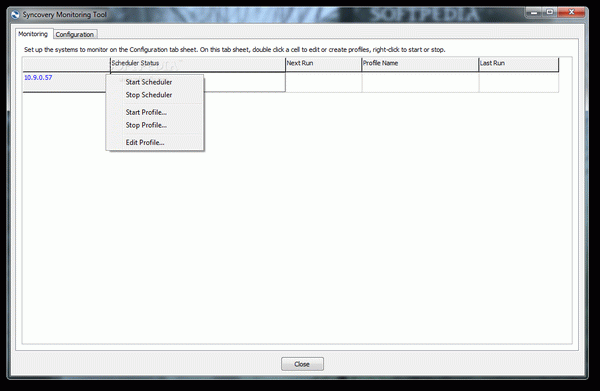 Syncovery Monitoring Tool