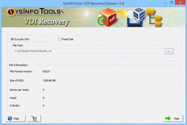 SysInfoTools VDI Recovery