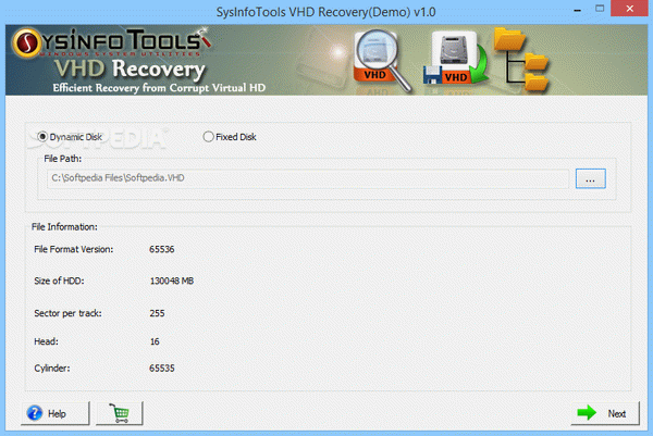 SysInfoTools VHD Recovery