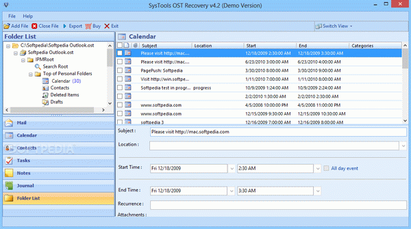 SysTools OST Recovery