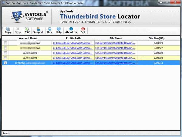 SysTools Thunderbird Store Locator [DISCOUNT: 15% OFF!]