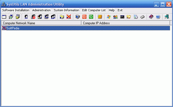 SysUtils LAN Administration Utility