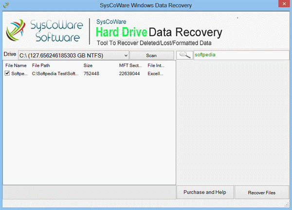 SyscoWare Hard Drive Data Recovery