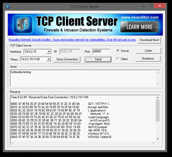 TCP Client Server
