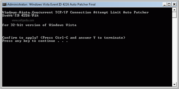 Vista TCP/IP and UAC AutoPatch