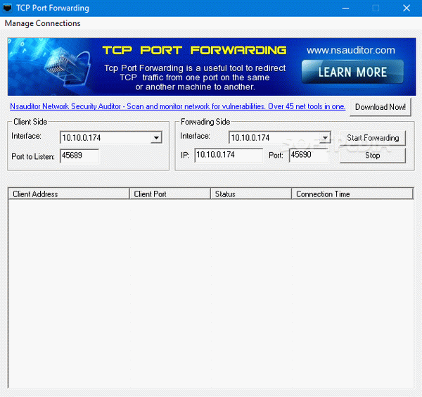 TCP Port Forwarding