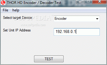 THOR HD Encoder / Decoder Test