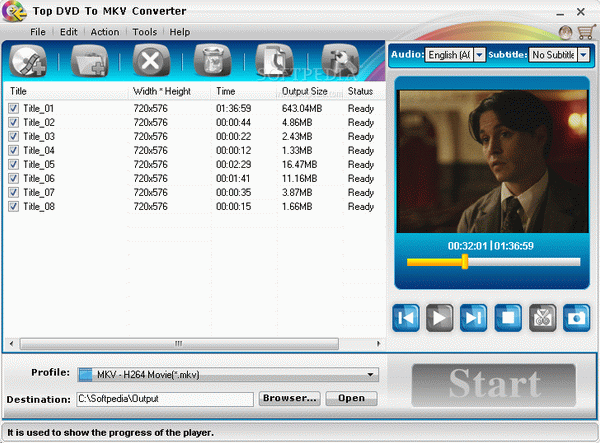 TOP DVD to MKV Converter