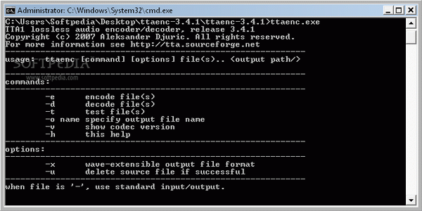 TTA Lossless Audio Codec