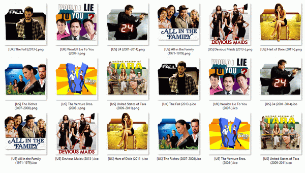 TV Series - Icon Pack 15