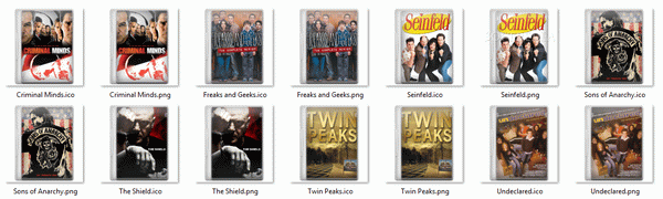 TV Show Icon Pack 19