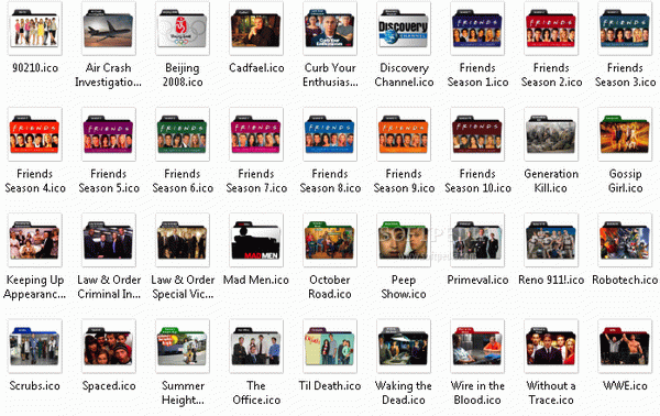 TV Show Icons 4 Windows