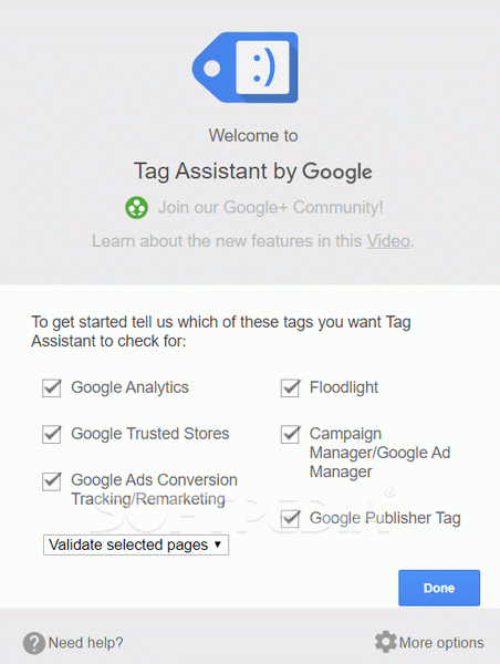 Tag Assistant