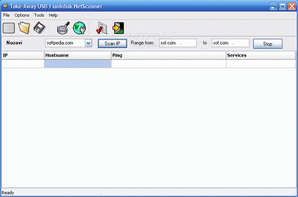 Take-Away USB Flashdisk NetScanner