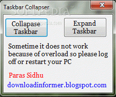 Taskbar Collapser