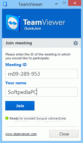 TeamViewer QuickJoin