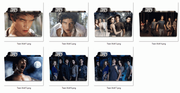 Teen Wolf Folder Icon