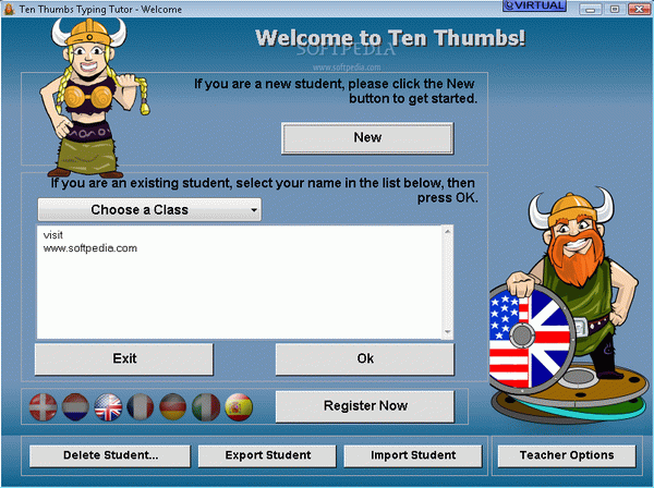 Ten Thumbs Typing Tutor