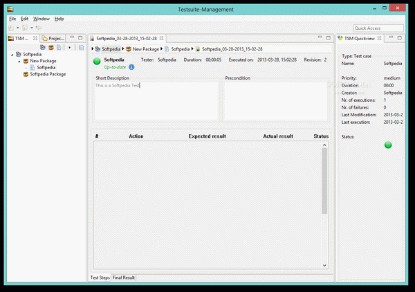 Testsuite-Management