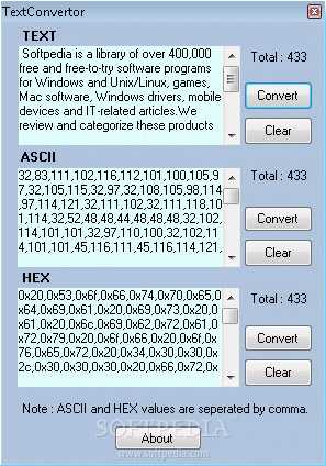 Text Convertor