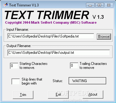 Text Trimmer