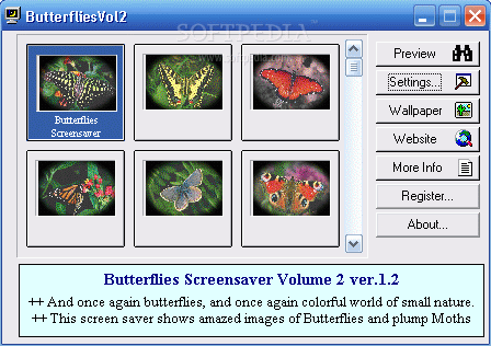 The Butterflies Screensaver vol. 2