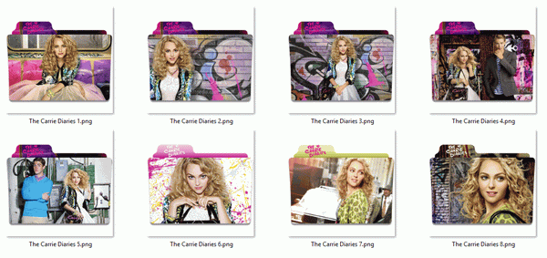 The Carrie Diaries Folder Icon