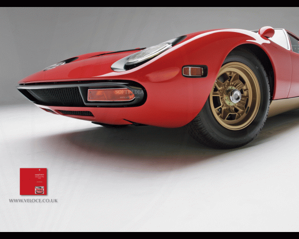 The Lamborghini Miura Bible Screensaver