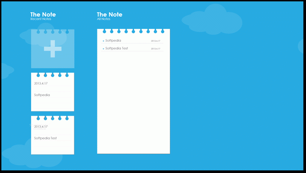 The Note for Windows 8
