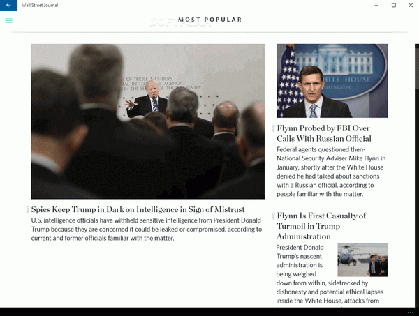 The Wall Street Journal for Windows 10