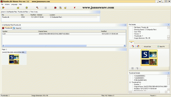 Thumbs.db Viewer Pro