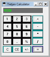 Tietjen Calculator