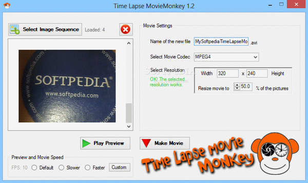 Time Lapse MovieMonkey
