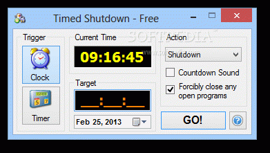 Timed Shutdown