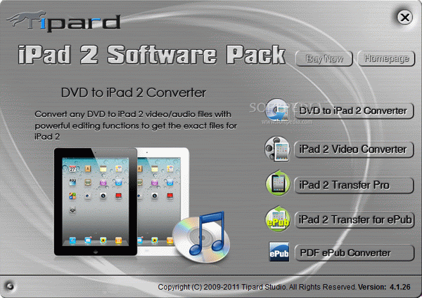Tipard iPad 2 Software Pack