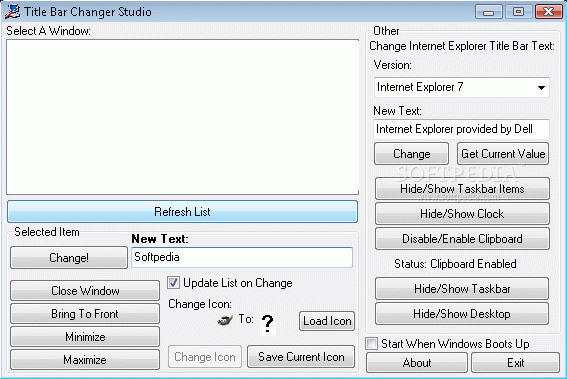 Title Bar Changer Studio