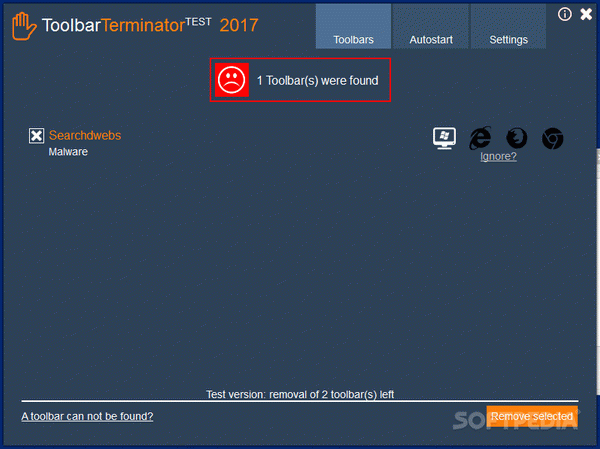 Toolbar Terminator