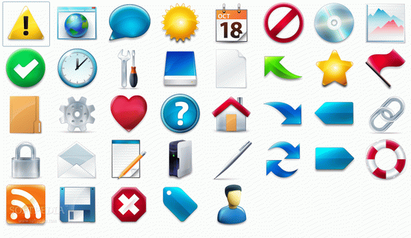 Toolbar icons