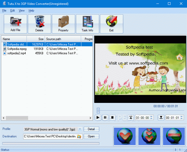 Tutu X to 3GP Video Converter