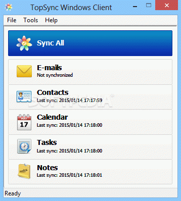 TopSync Windows Client