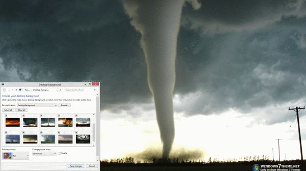 Tornado Windows 7 Theme