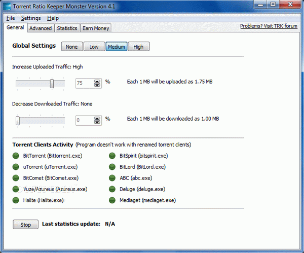 Torrent Ratio Keeper Monster