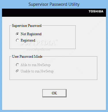 TOSHIBA Supervisor Password Utility